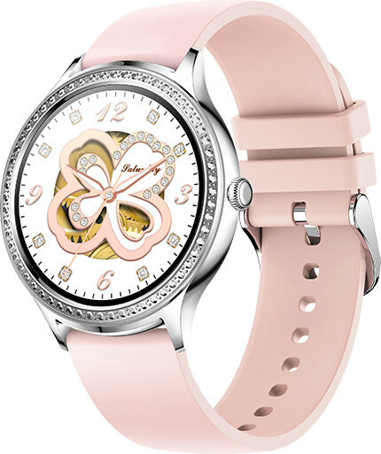Wotchi Smartwatch W35AK - Silver Pink Silicone