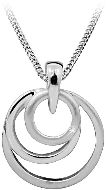 Art Diamond Strieborný náhrdelník s diamantom DAGS813   50 (retiazka, prívesok)