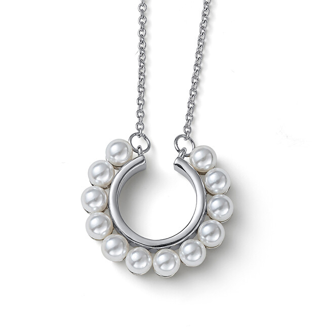Oliver Weber Krásny náhrdelník so syntetickými perlami River 12248