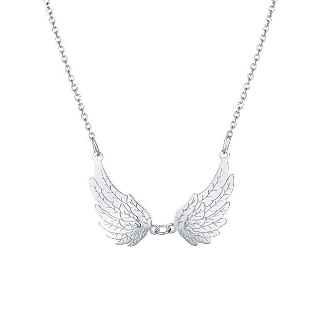 Praqia Jewellery Anjelský strieborný náhrdelník Angelina N6273_RH