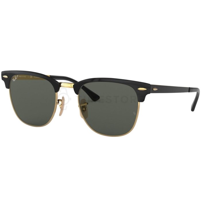 Ray-Ban Clubmaster Metal Polarized RB3716 187-58 51